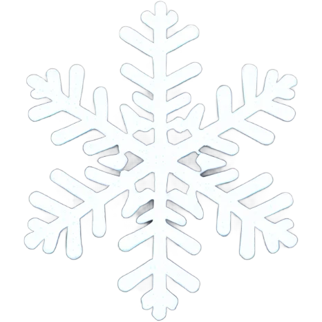 white snowflake emoji