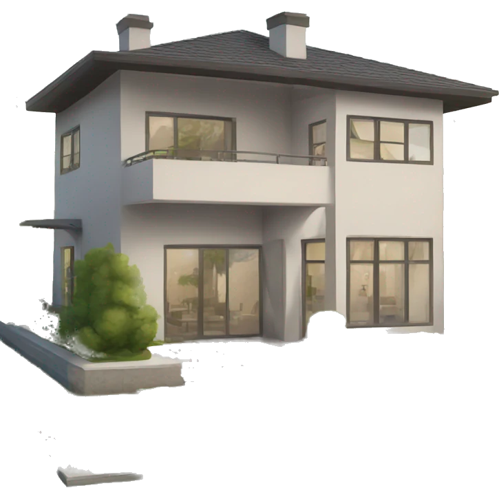 modern villa emoji