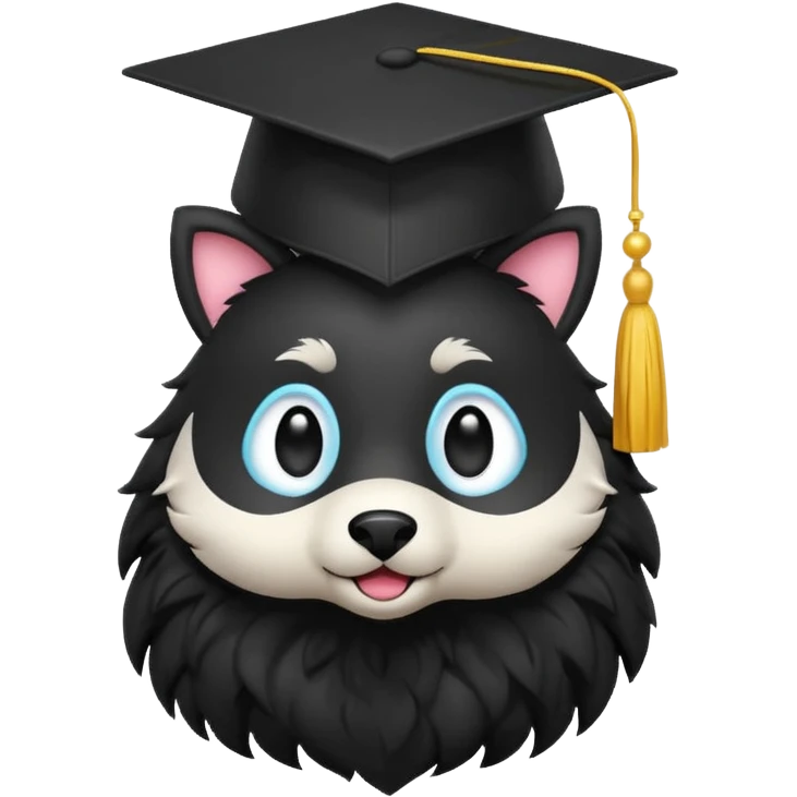 Graduation Cap in animal emoji