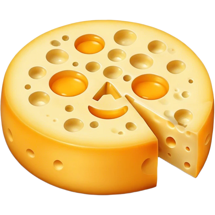 cheese full moon emoji