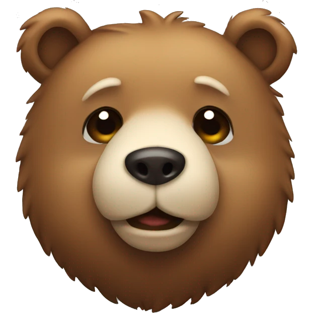 cute bear emoji