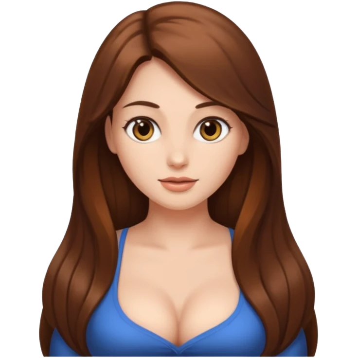 woman with very large breasts emoji