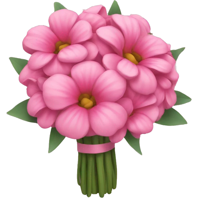 pink bouquet emoji