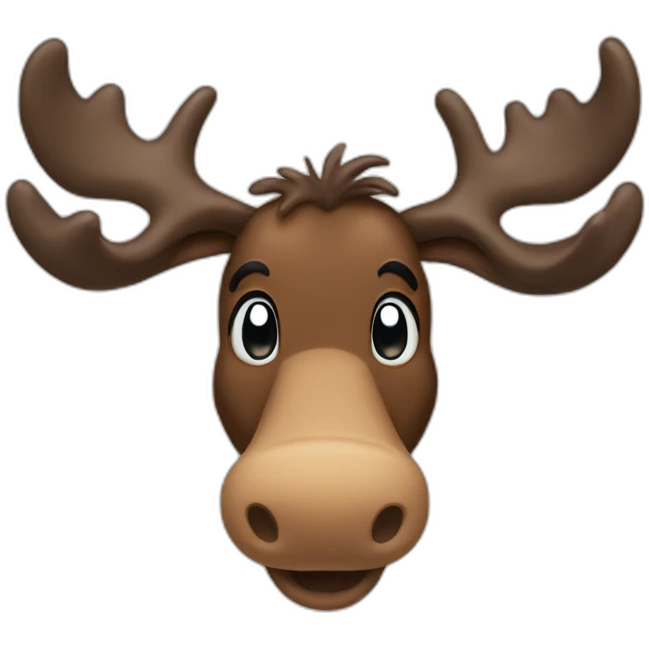 Mickey moose emoji