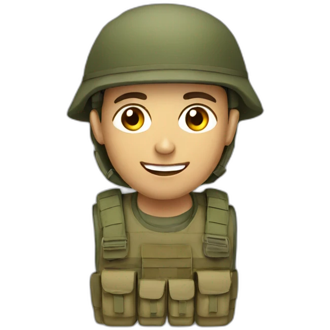 Israeli Soldier emoji