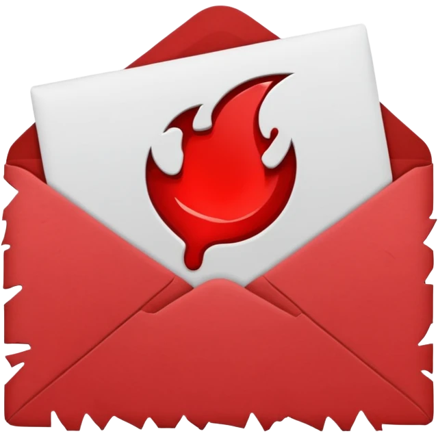 bleeding evnelop emoji