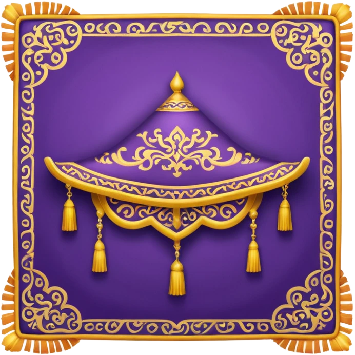 A flying carpet  emoji