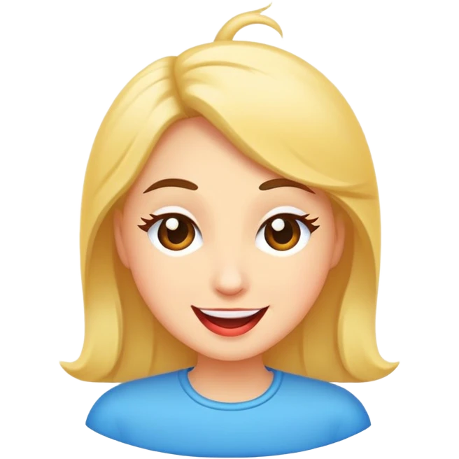 Flirty emoji