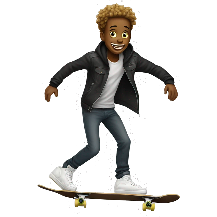 freaky skater boy emoji