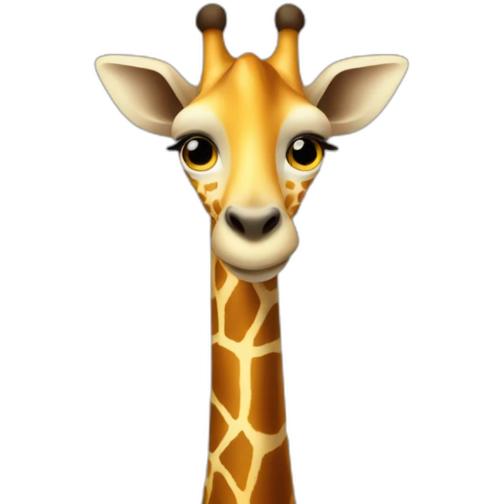 girafe in love emoji