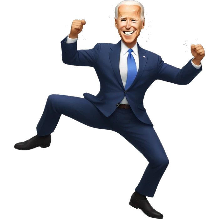 Joe Biden dancing emoji