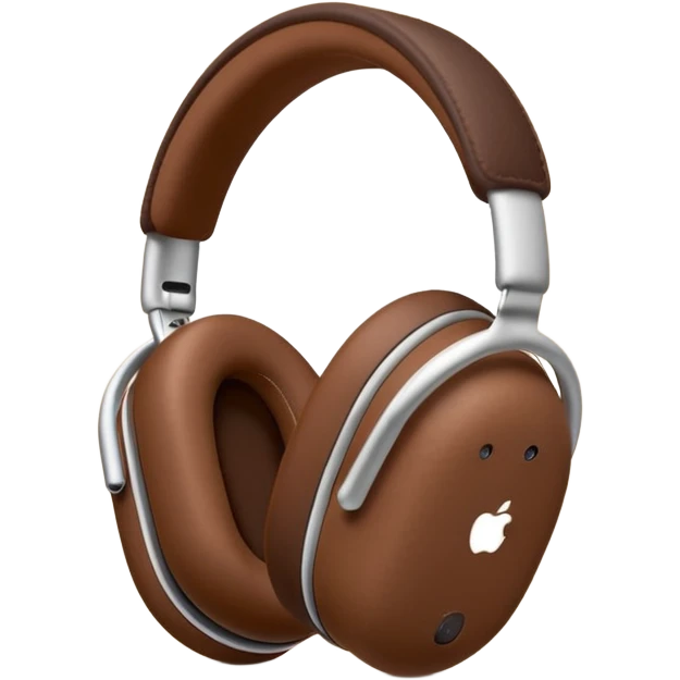 brown airpods max emoji
