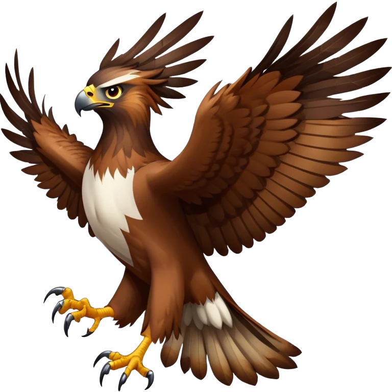 ANGRYY Hawk WITH OPENWINGS emoji