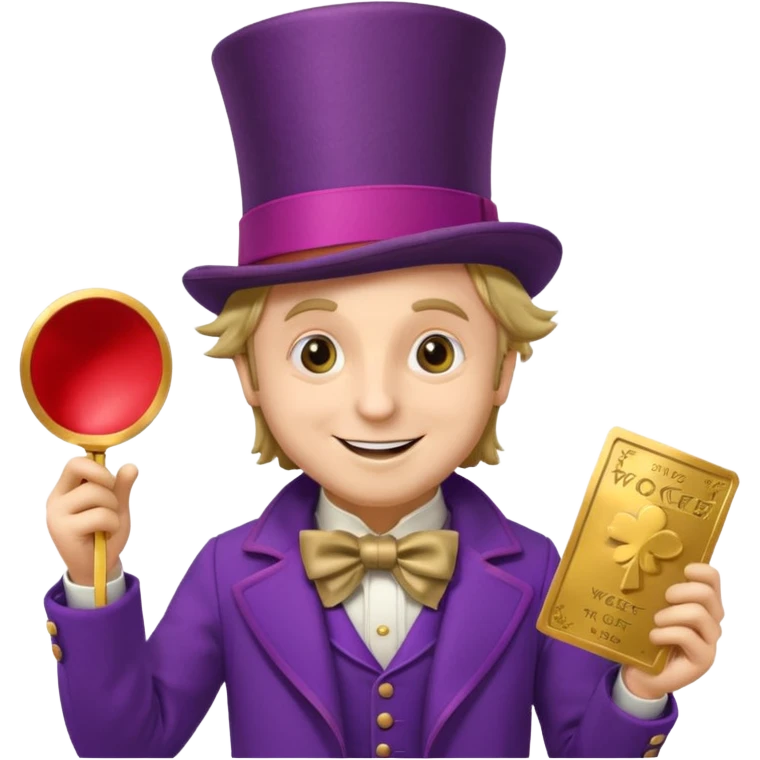 Un emojin de Wonka  emoji