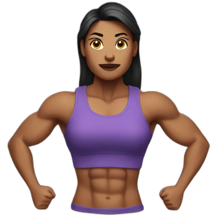 muscle woman emoji