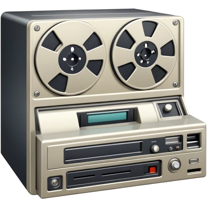 1960s computer tape drive emoji