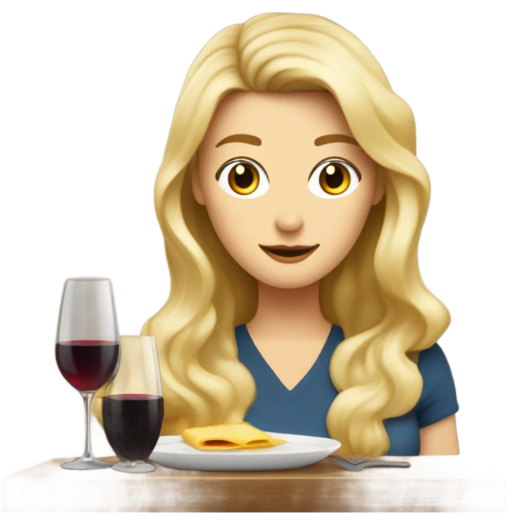 Repas raclette et vin blanc en amoureux femme blonde cheveux au carré homme petite barbe et moustache cheveux bruns grisonnant  emoji