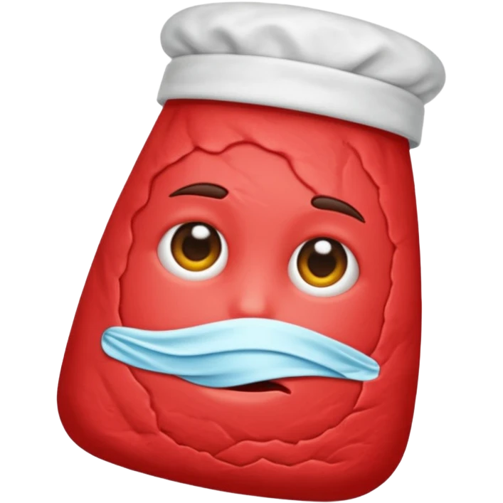 red medicine scrub  emoji