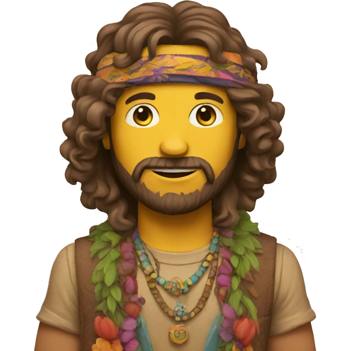 Hippie emoji