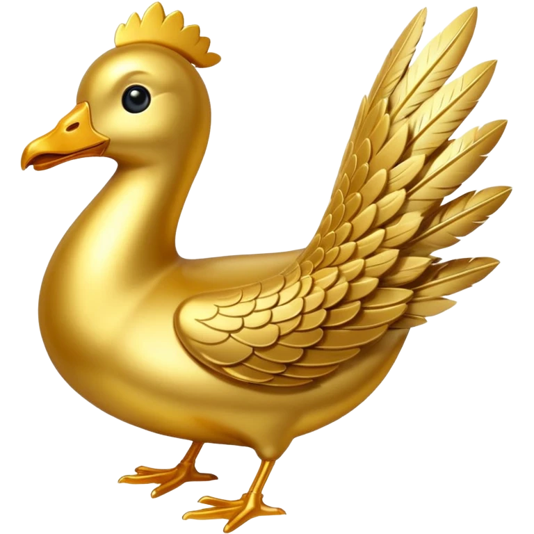 Golden goose emoji