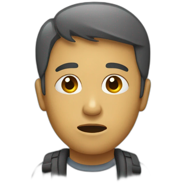 Personne qui pleure emoji