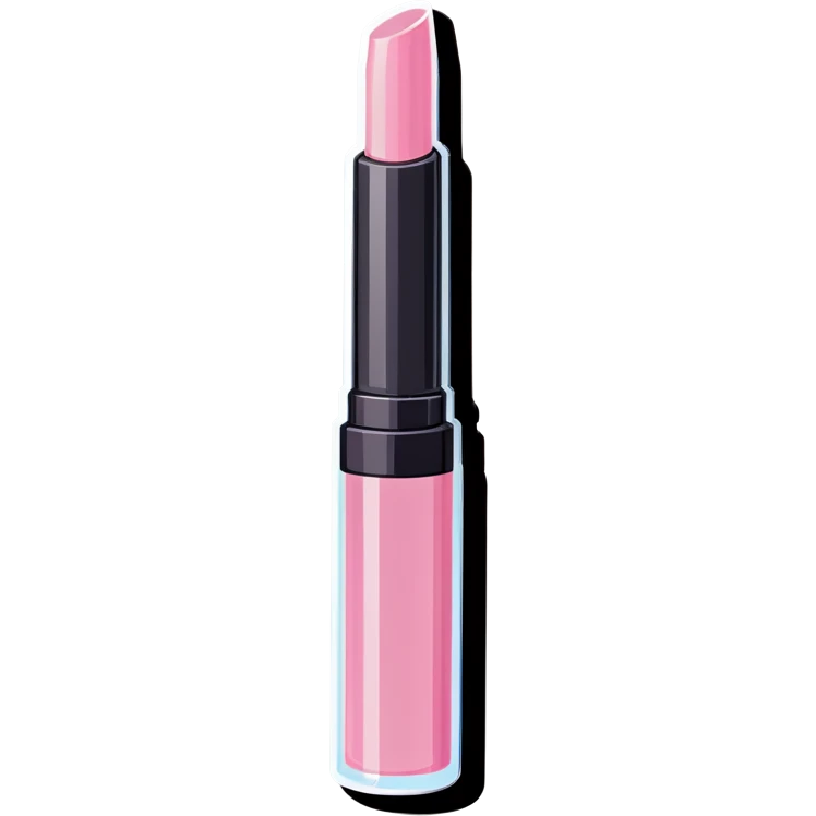 Light pink lip gloss tube  emoji