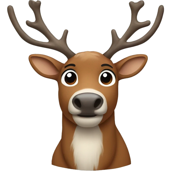 Reindeer emoji