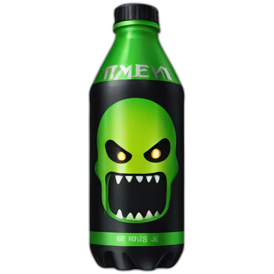 Monster Energy Drink bottle emoji