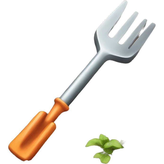 garden digging fork  emoji