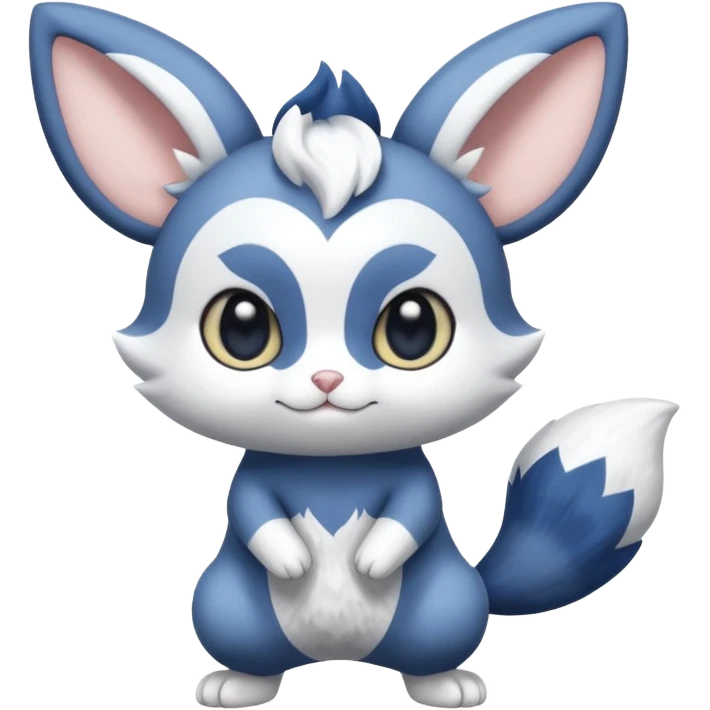 Meowstic-Minccino-fusion emoji