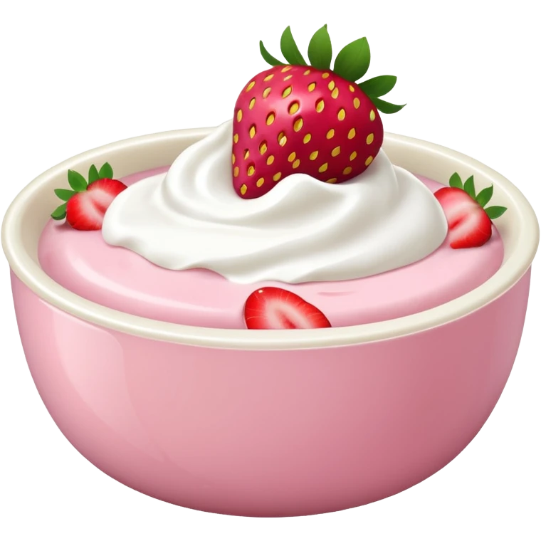 Erdbeer-Joghurt emoji
