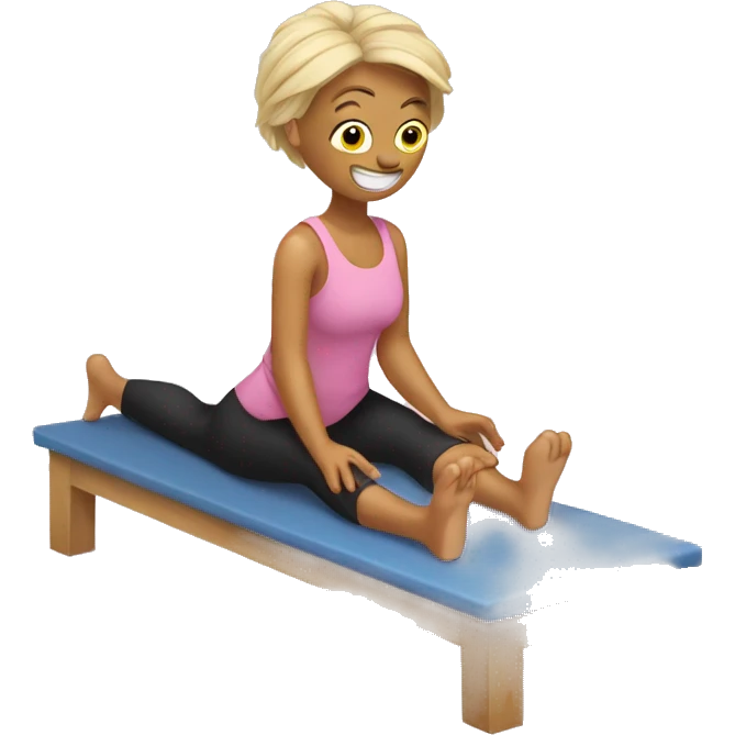 Goopher on pilates emoji