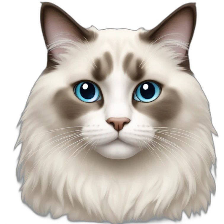 Ragdoll cat emoji