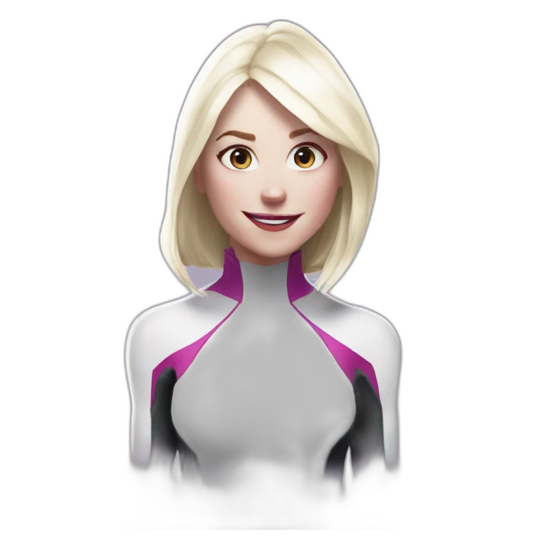 Spider gwen made by gwen stone emoji