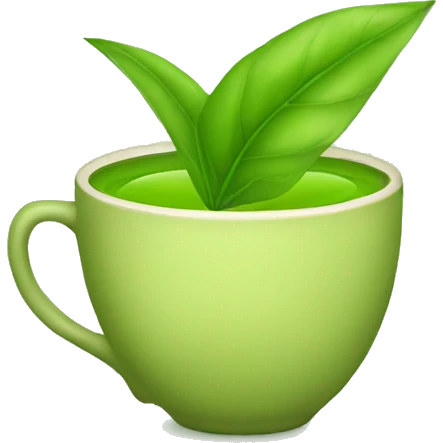 Green tea  emoji