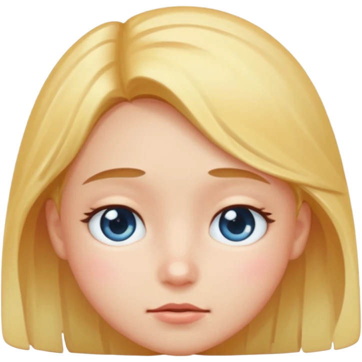 Blushy face watery eyes shy emoji