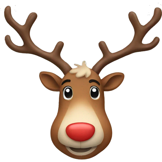 Reindeer emoji