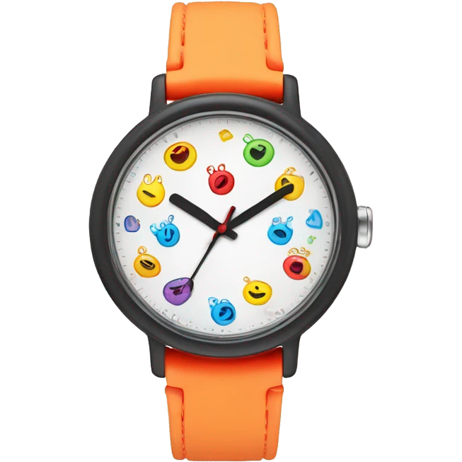 happy watch emoji