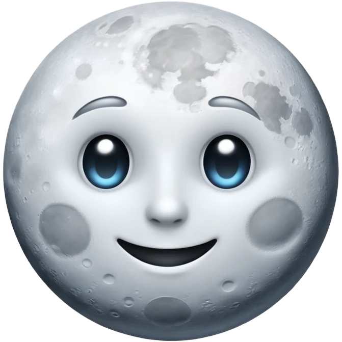 clean moon emoji