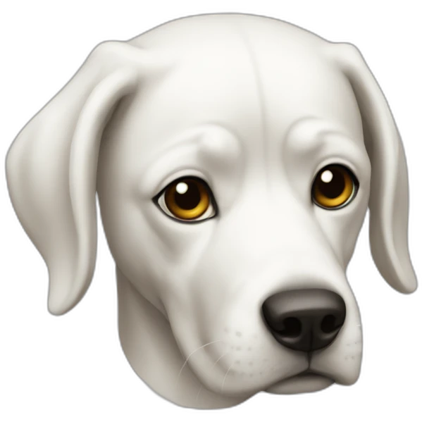 White dob emoji