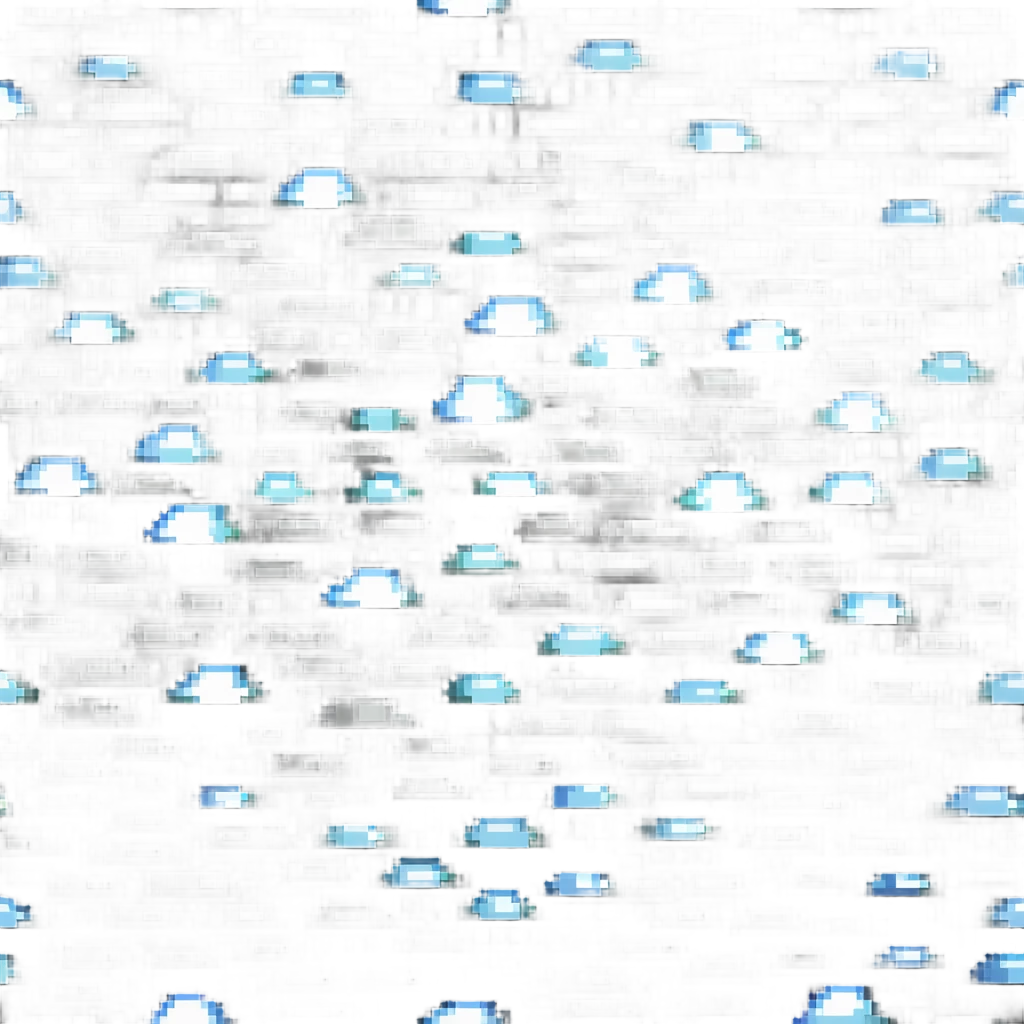 pixelated crystal cloud shimmering in the light emoji