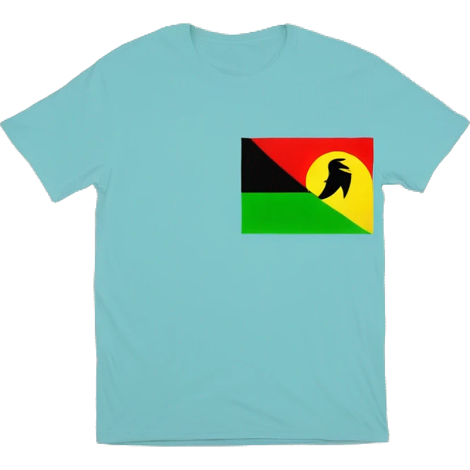 country angola flag on t-shirt emoji