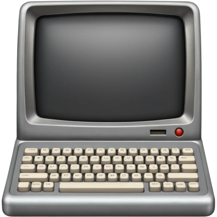 Early computer emoji