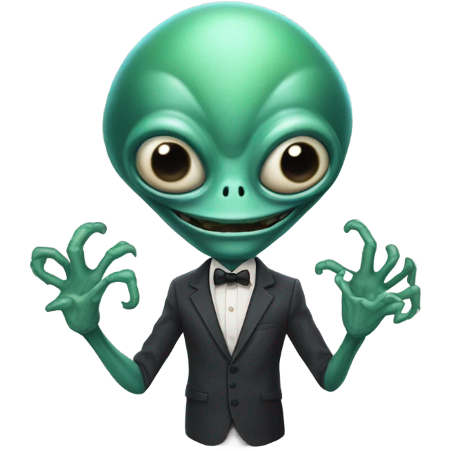 alien human man crab president emoji