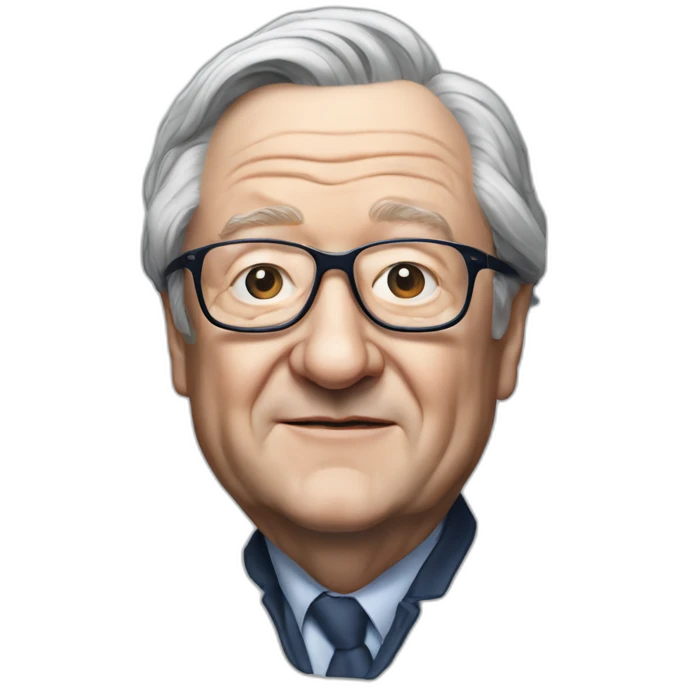Hyper realistic Jean Marie lepen emoji