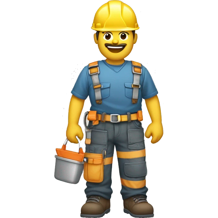 constructor con gesto de abrobacion pulgar arriba emoji