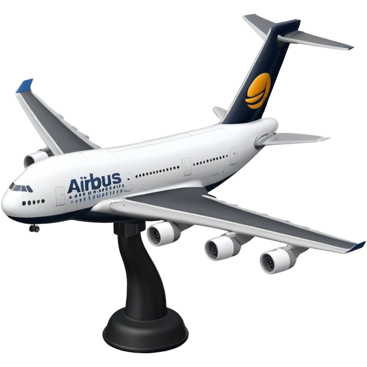 An airbus A380 sidestick emoji