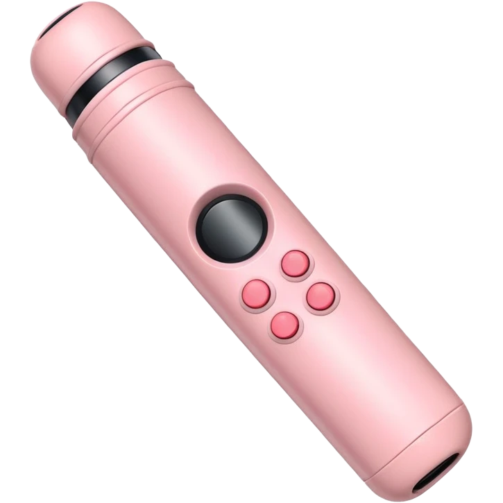 Light pink recorder emoji
