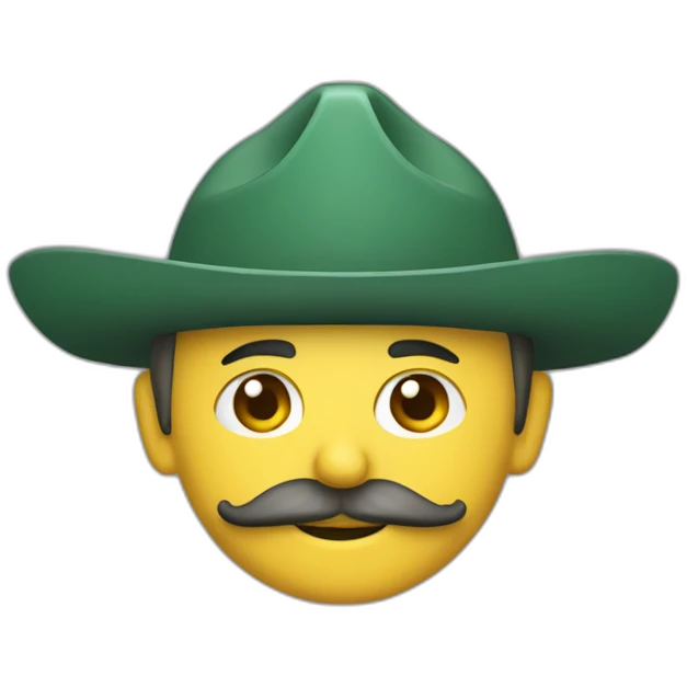 spanish civil guard with tricorn emoji