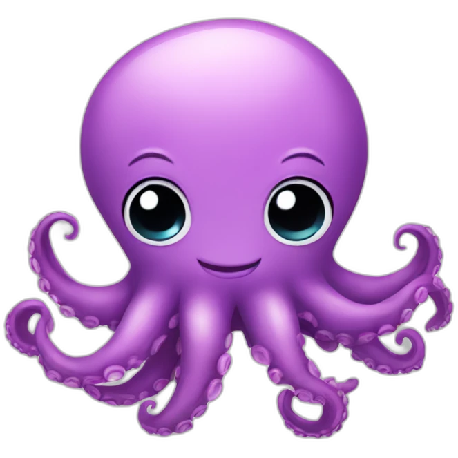 Cute little Octopus  emoji